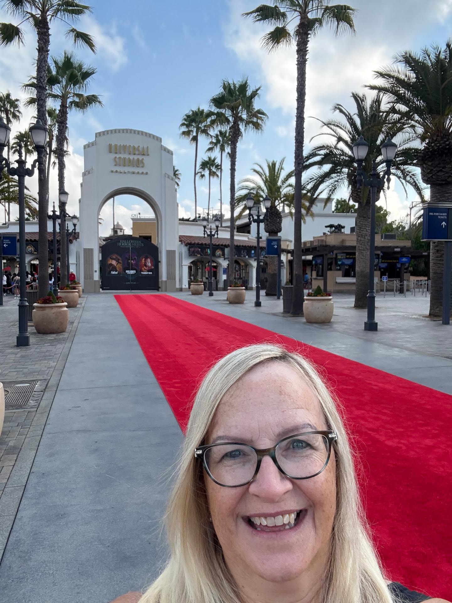 Teresa Mazzotta at Universal Studios