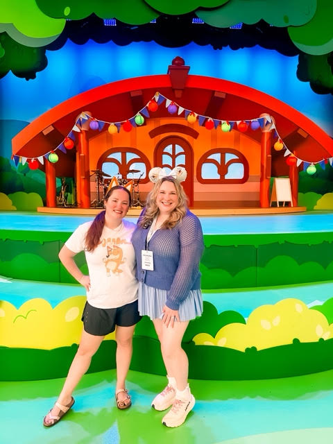 Laura at Bluey's Best Day Ever media preview