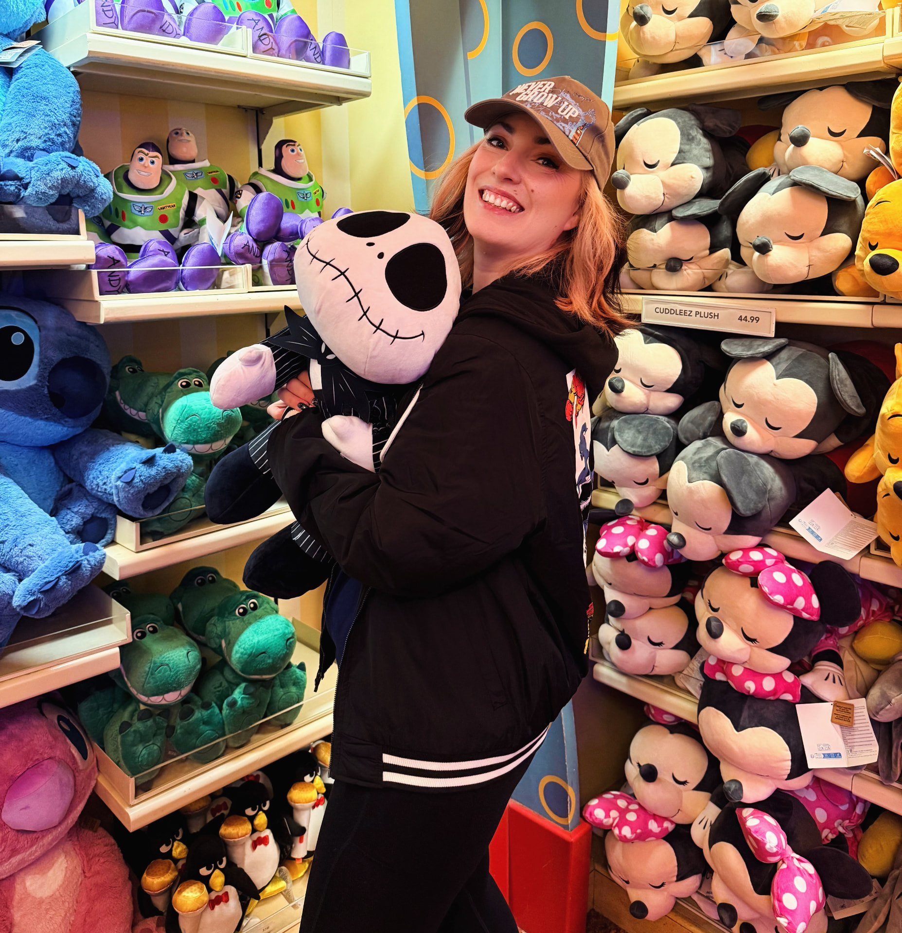 Jenn Lee shopping on Main Street at Disneyland