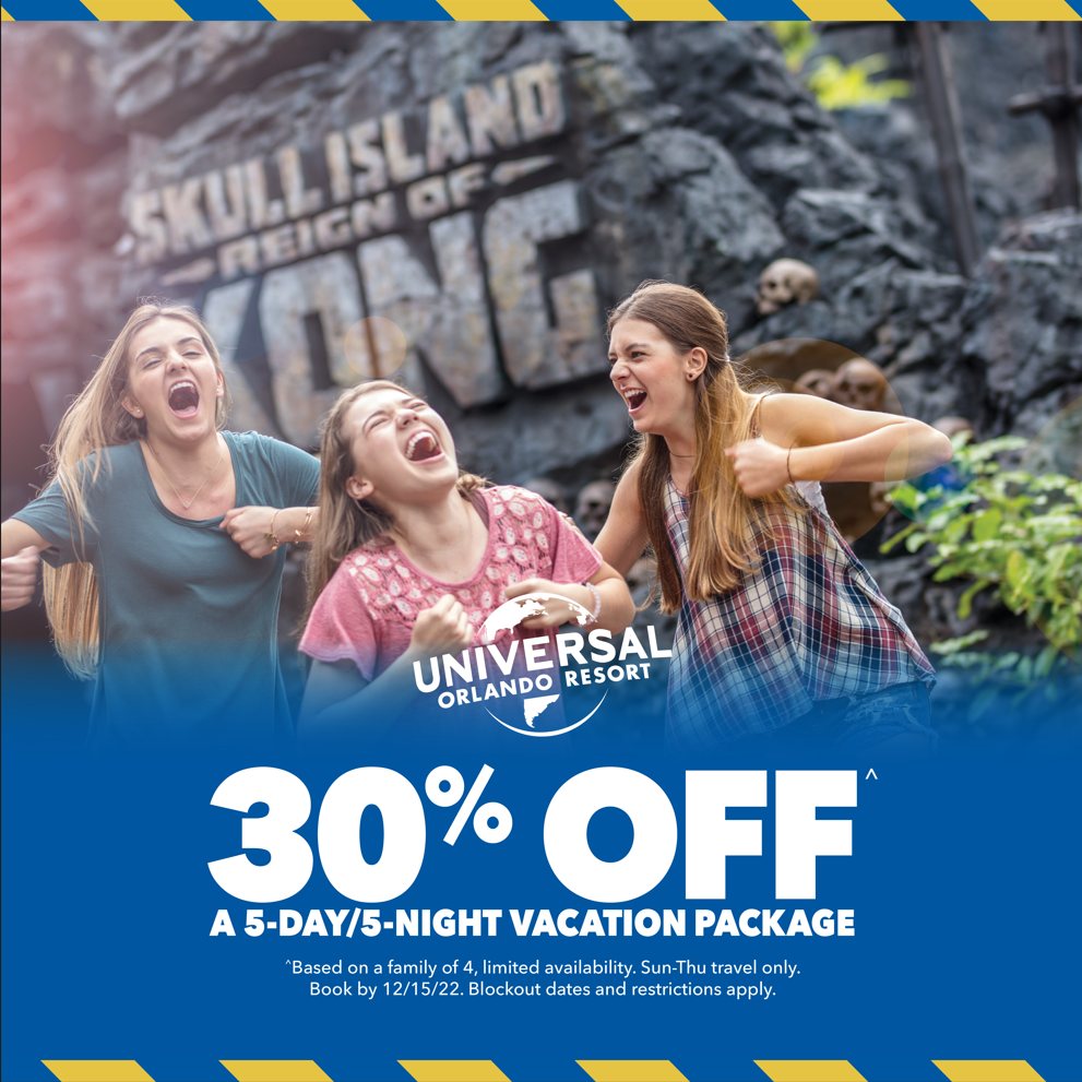 Universal Orlando Discounts and offers for Canadians - Universal Travel Agent