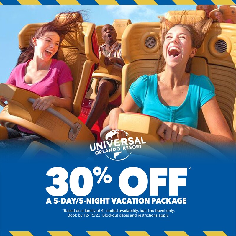 Universal Orlando Vacation Packages Travel Agent Canada